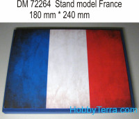 Display stand. France theme, 240x180mm