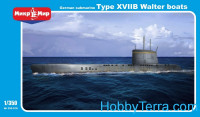 German submarine U-boat type XVIIB Walter boats
