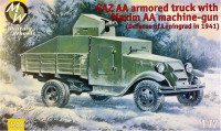 GAZ-AA armored truck with Maxim AA gun