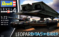Leopard 1A5 with Bridgelayer 