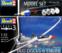 Model Set - Glider Duo Discus & Engine