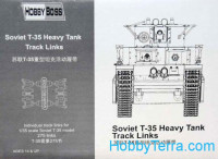 Track links for Soviet T-35 heavy tank