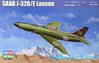 SAAB J-32B/E Lansen fighter