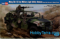 Meng Shi 1.5 ton Military Light Utility Vehicle  - Convertible Version for Special