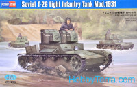 Soviet T-26 light infantry tank, mod.1931
