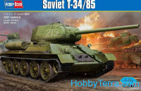 WWII Soviet T-34/85 tank