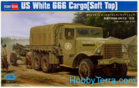 U.S. White 666 Cargo (Soft Top) truck