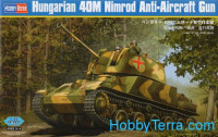 Hungarian 40M Nimrod anti-aircraft gun