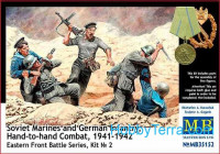 Soviet marines and German infantry, Hand-to-Hand, 1941-1942. Eastern Front, kit 2