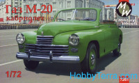 GAZ-M20 "Pobeda" cabriolet, Soviet car