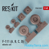 Wheels set 1/48 for F-111 (A, B, C, D)