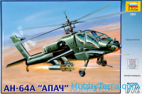 AH-64A American assault helicopter
